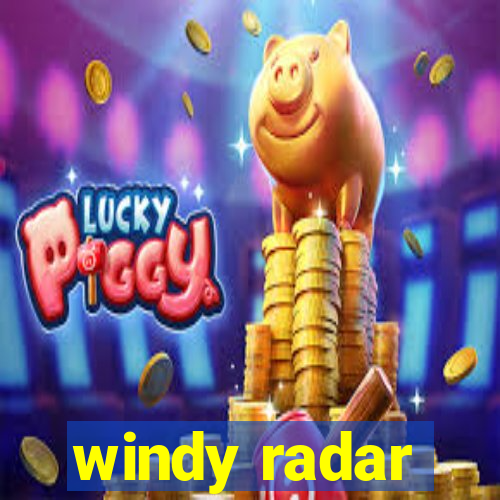 windy radar